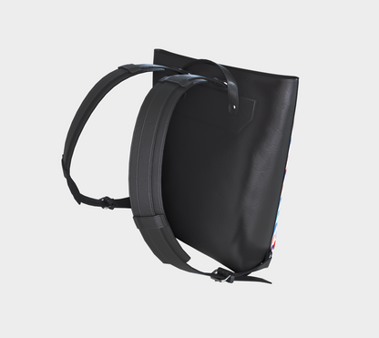 Nautical Hearts Vegan Backpack
