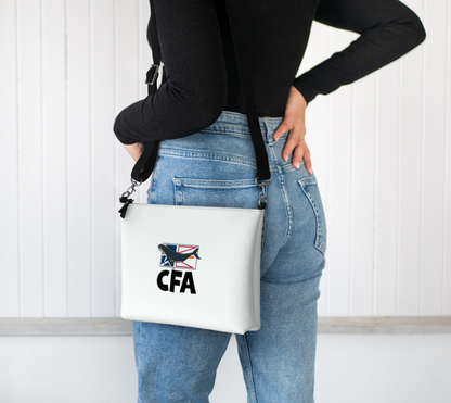 CFA Vegan Leather Crossbody Purse