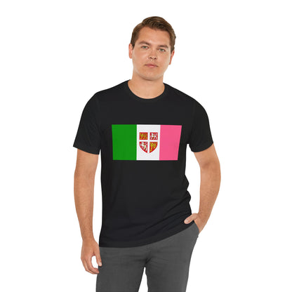 Newfoundland Flag with Coat of Arms T-Shirt