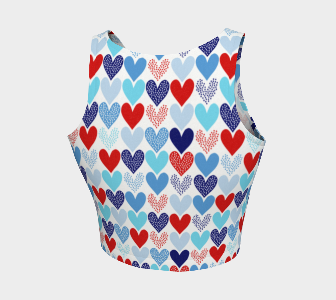 Nautical Hearts Blanket