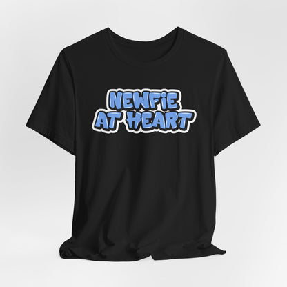 Graffiti "Newfie at Heart" T-Shirt