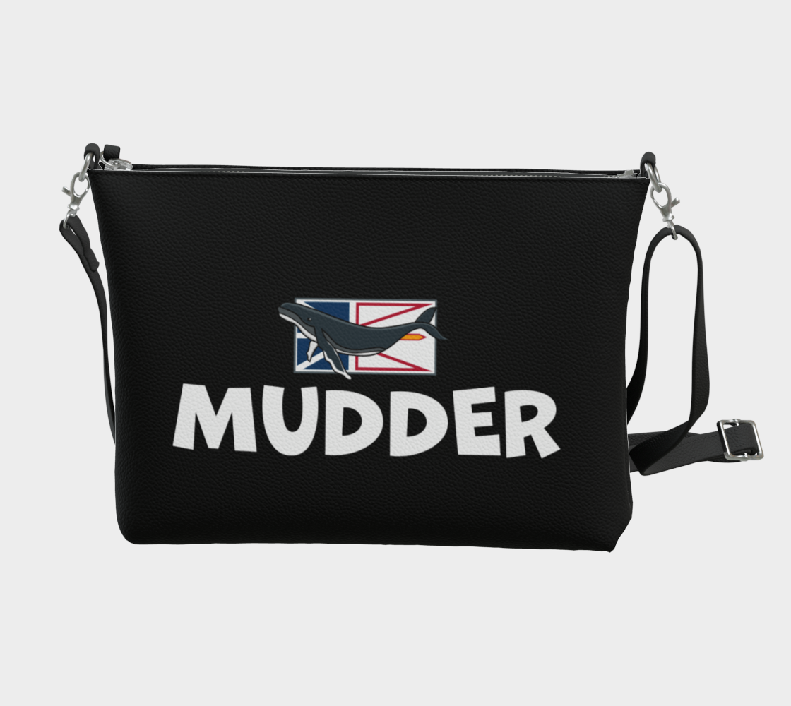 Mudder Vegan Leather Crossbody Purse