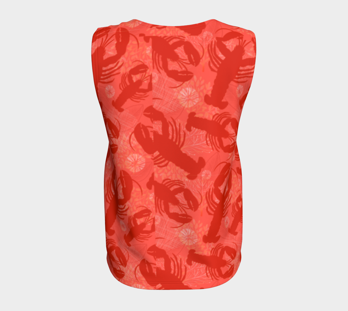 Red Lobster Loose Tank Top