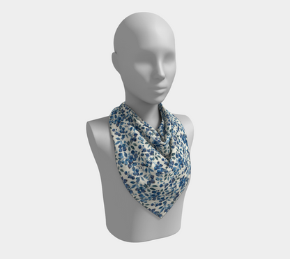 Blueberries Square Scarf