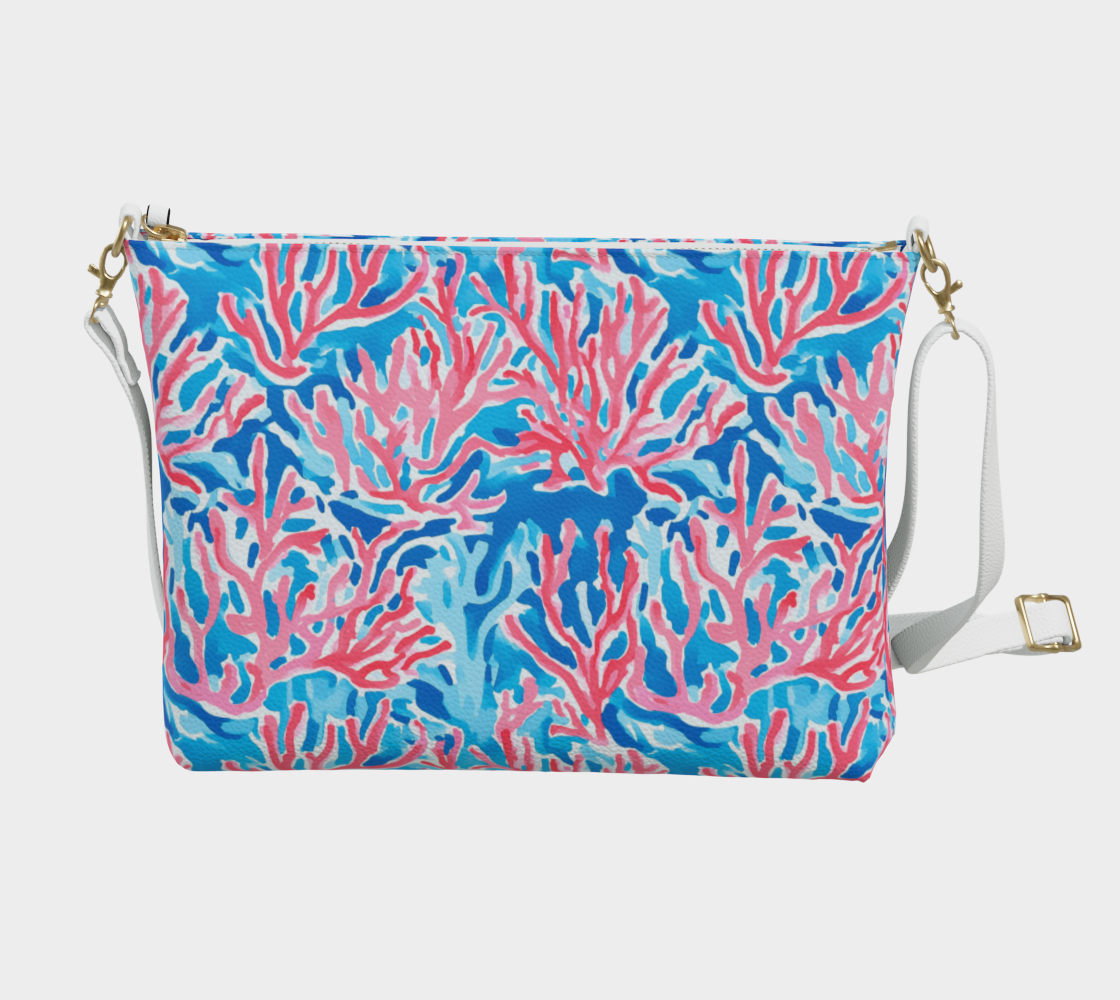 Sea Coral Crossbody Purse