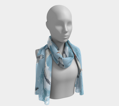 Seagull Long Scarf