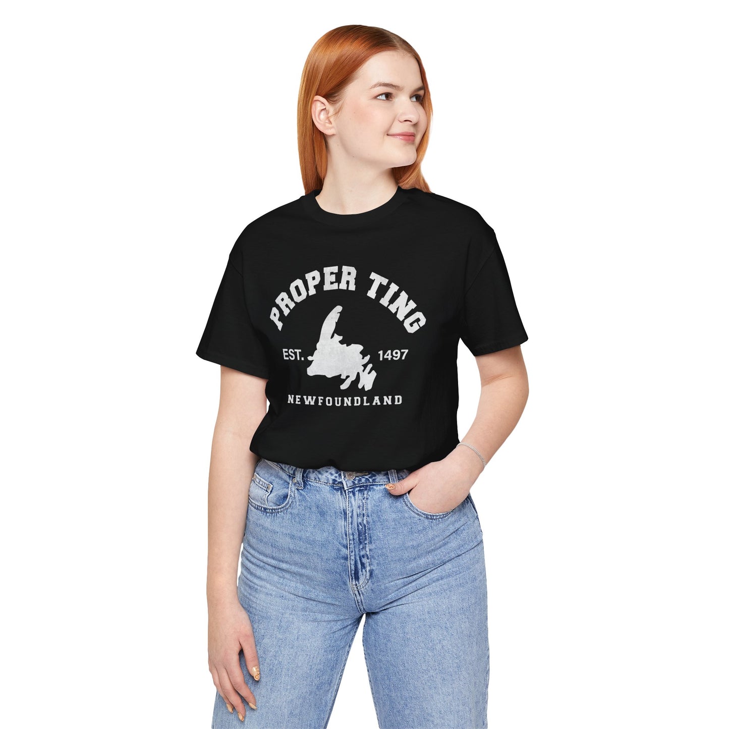 Proper Ting Newfoundland Est. 1497 T-Shirt