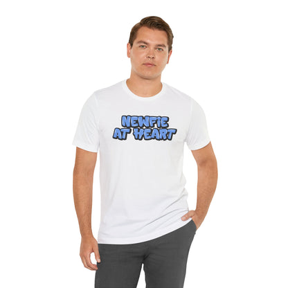 Graffiti "Newfie at Heart" T-Shirt