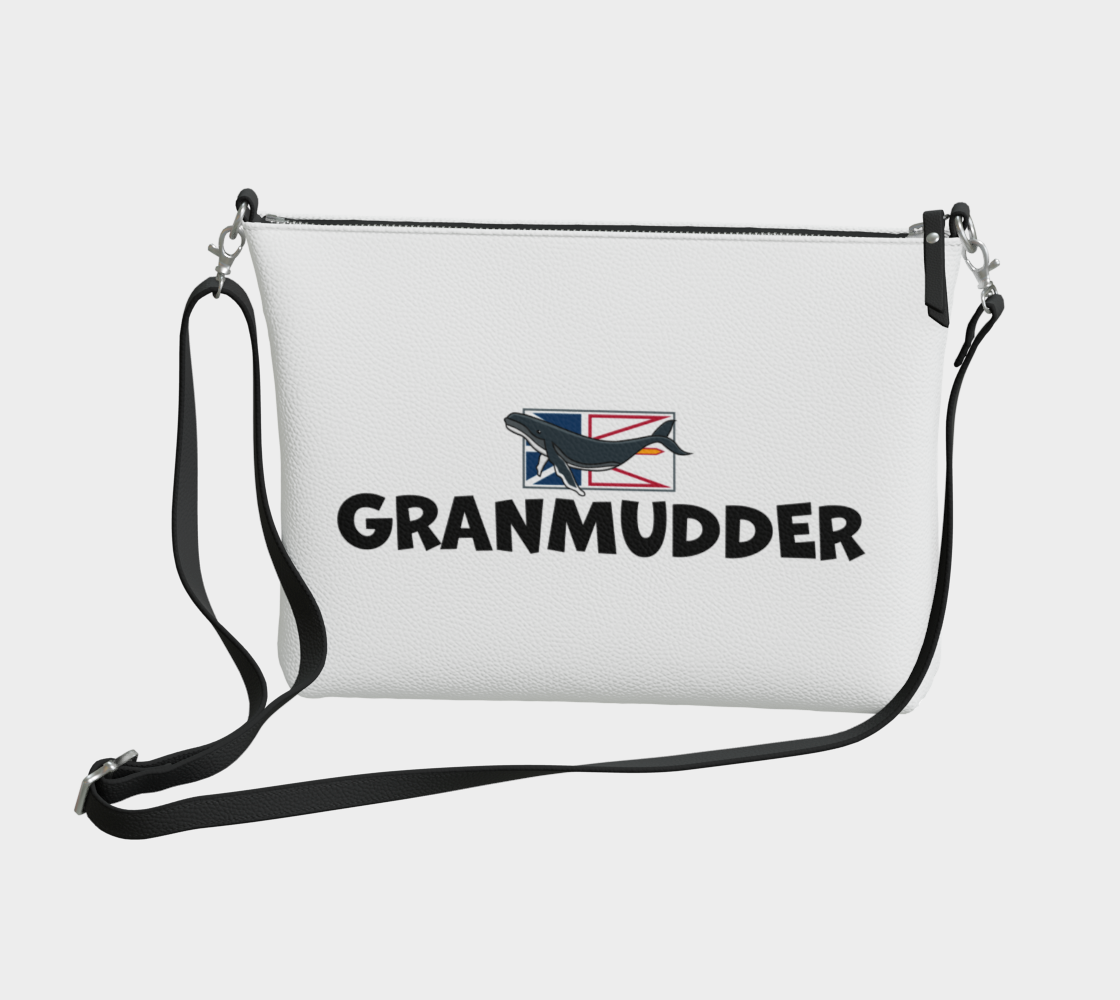 Granmudder Vegan Leather Crossbody Purse