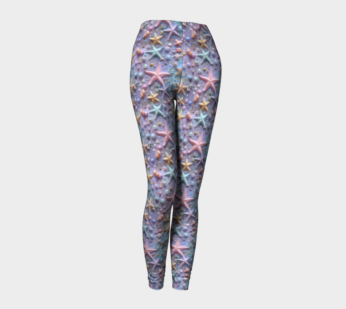 Lilac Starfish Leggings