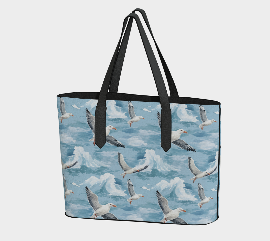 Seagull Vegan Leather Tote