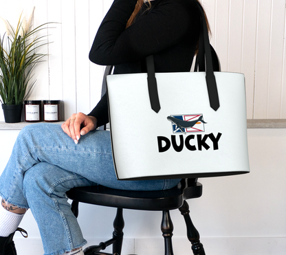 Ducky Vegan Leather Crossbody Purse