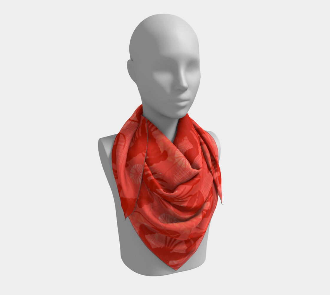 Red Lobster Scarf 132