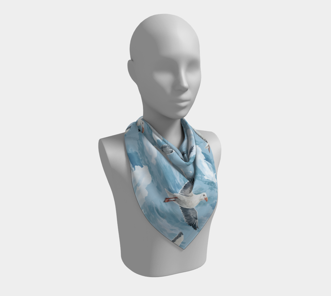 Seagull Square Scarf