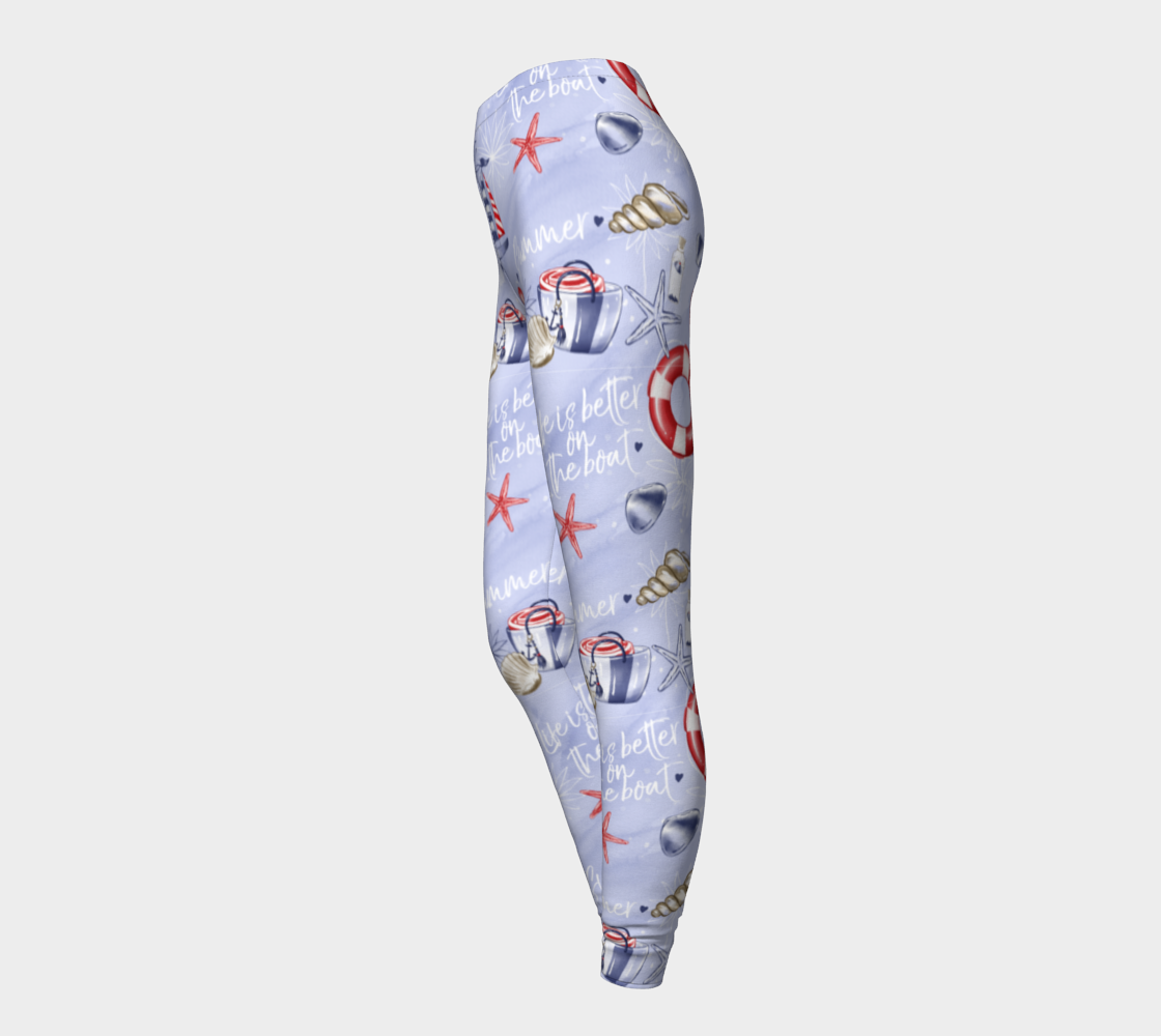 Life is better on the Boat Leggings
