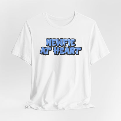 Graffiti "Newfie at Heart" T-Shirt