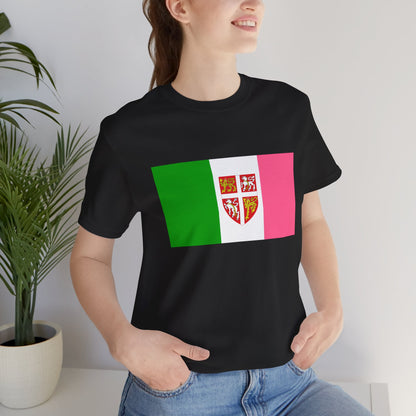 Newfoundland Flag with Coat of Arms T-Shirt