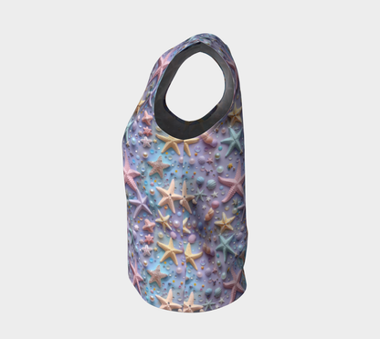 Lilac Starfish Loose Tank Top
