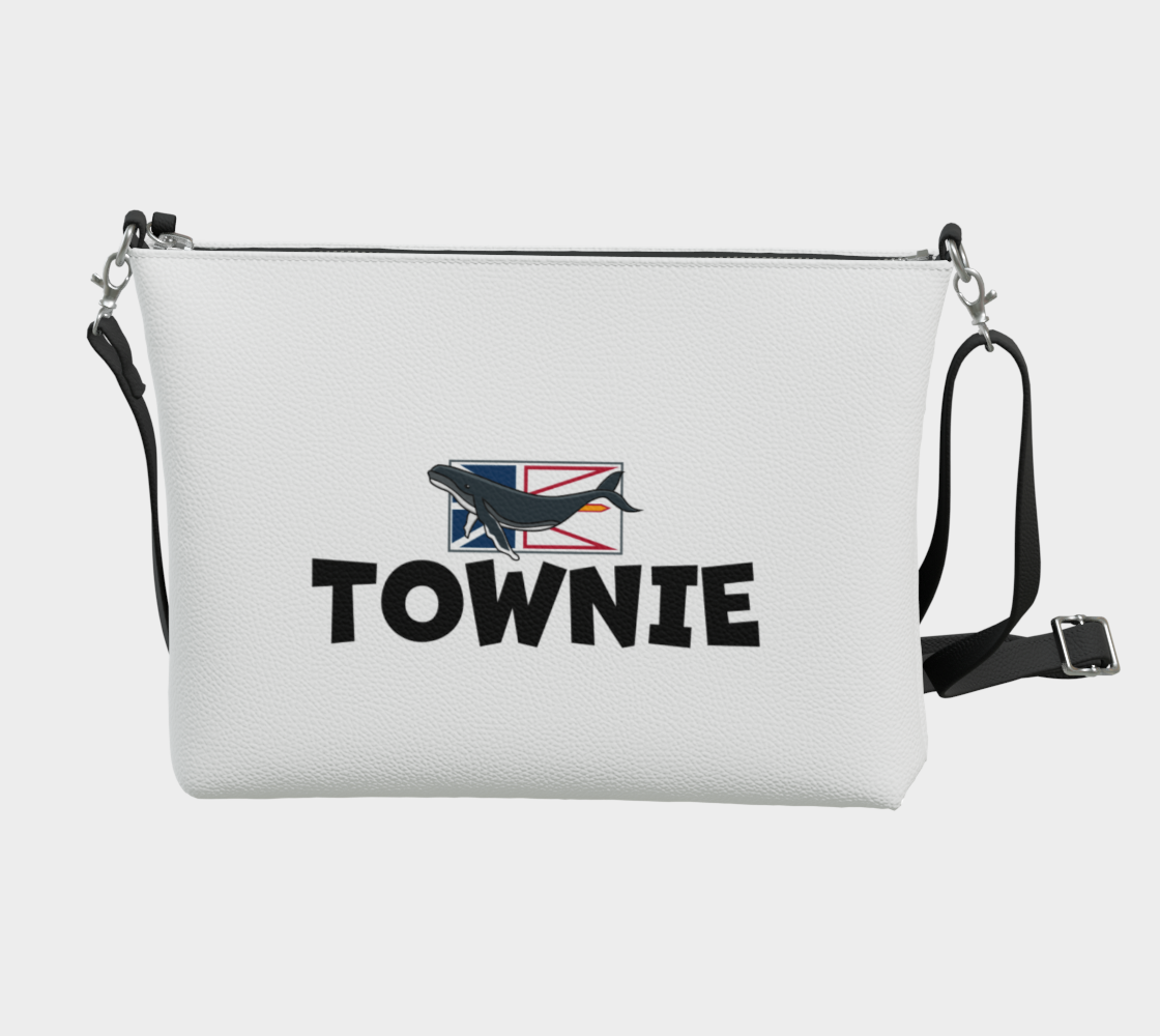 Townie Vegan Leather Crossbody Purse