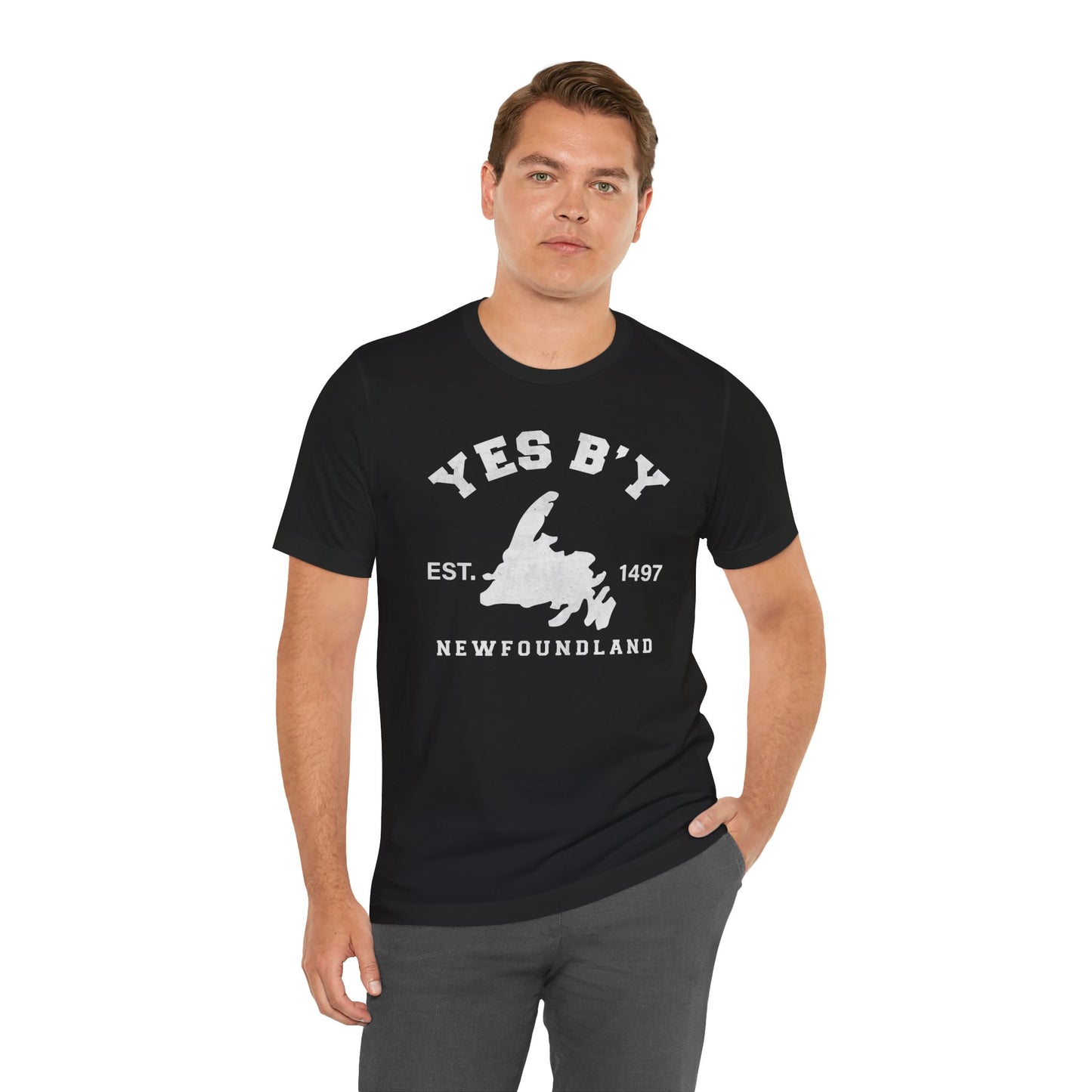 Yes B’y T-Shirt – Newfoundland Heritage Edition