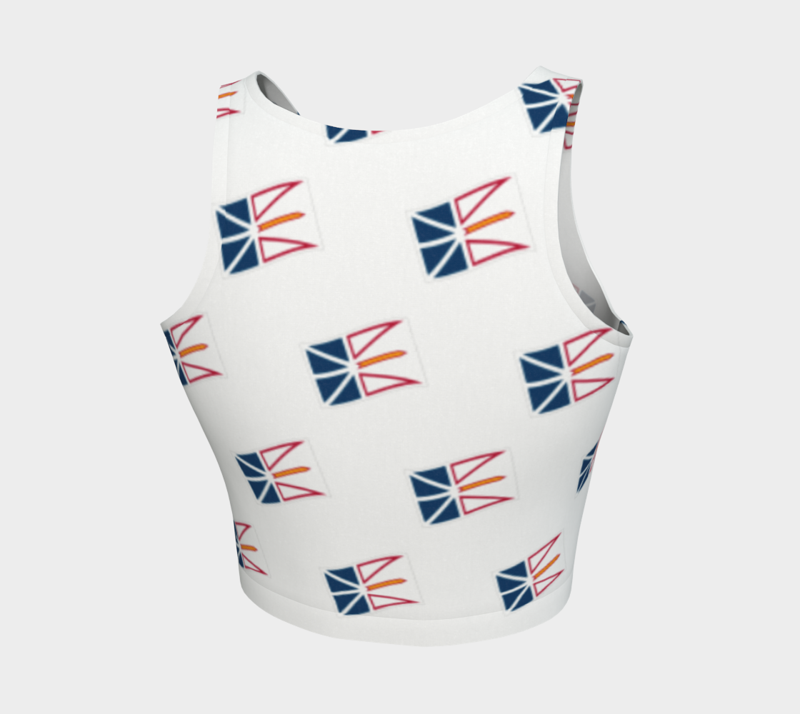 Newfoundland Flag Long Loose Tank Top 269