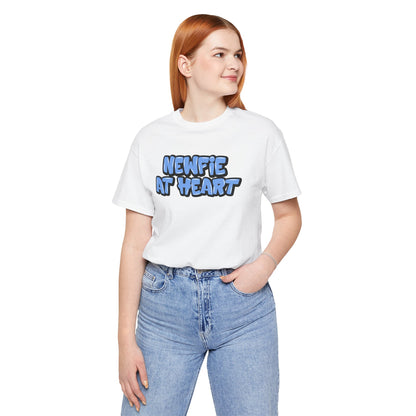 Graffiti "Newfie at Heart" T-Shirt