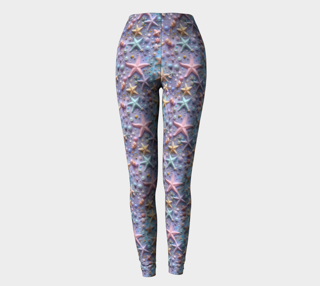 Lilac Starfish Leggings