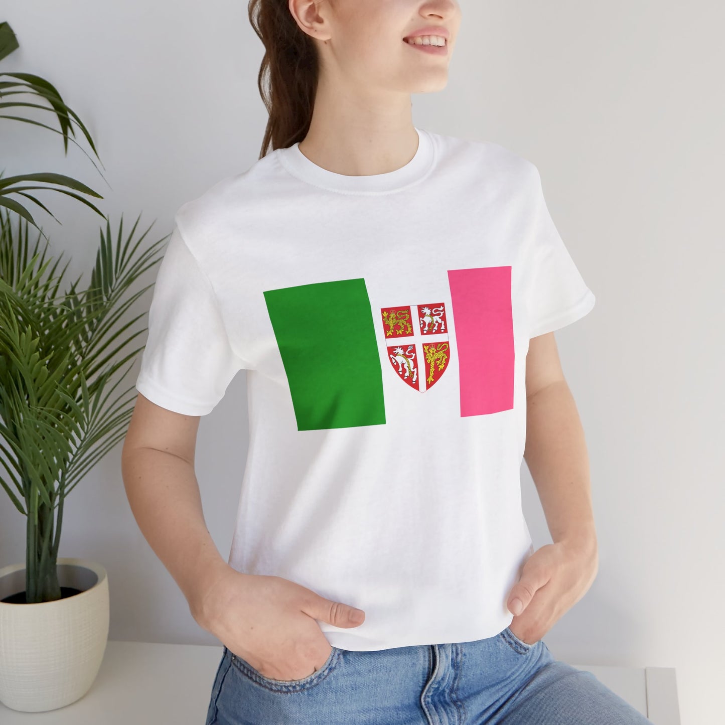 Newfoundland Flag with Coat of Arms T-Shirt