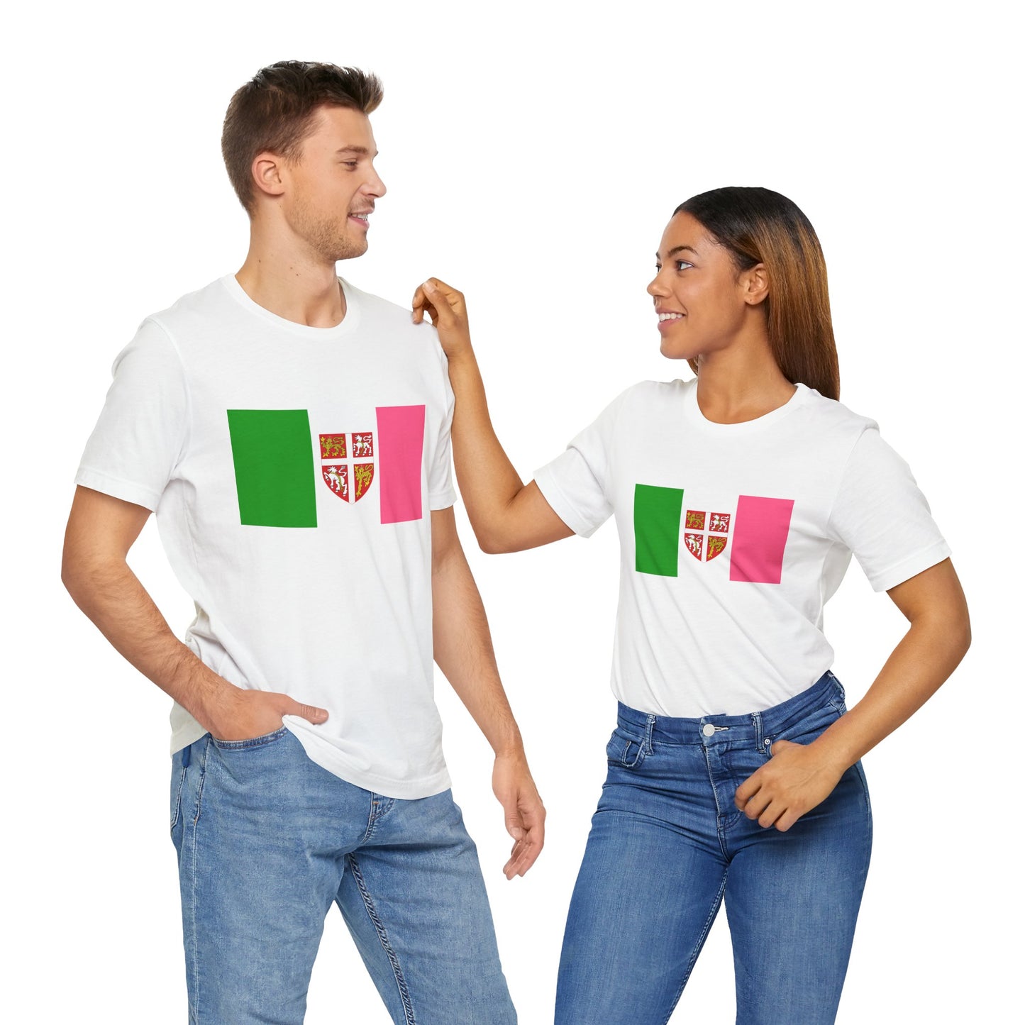 Newfoundland Flag with Coat of Arms T-Shirt