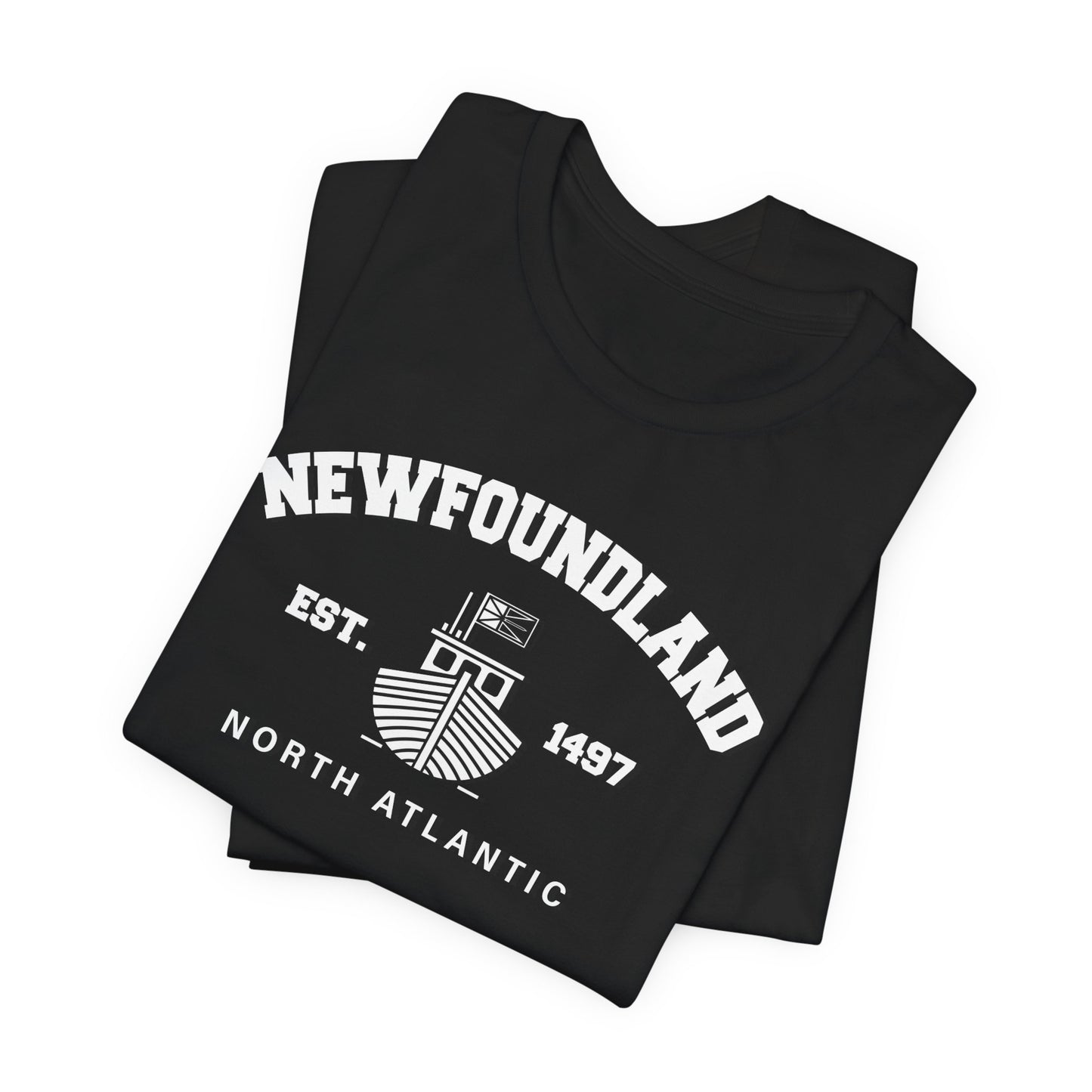 Newfoundland Vintage Graphic Tee - Unisex Short Sleeve Shirt
