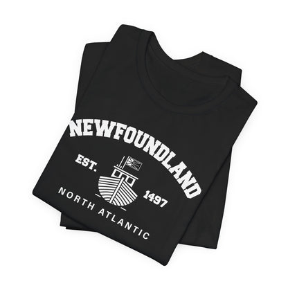 Newfoundland Vintage Graphic Tee - Unisex Short Sleeve Shirt