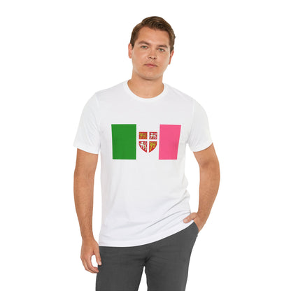 Newfoundland Flag with Coat of Arms T-Shirt