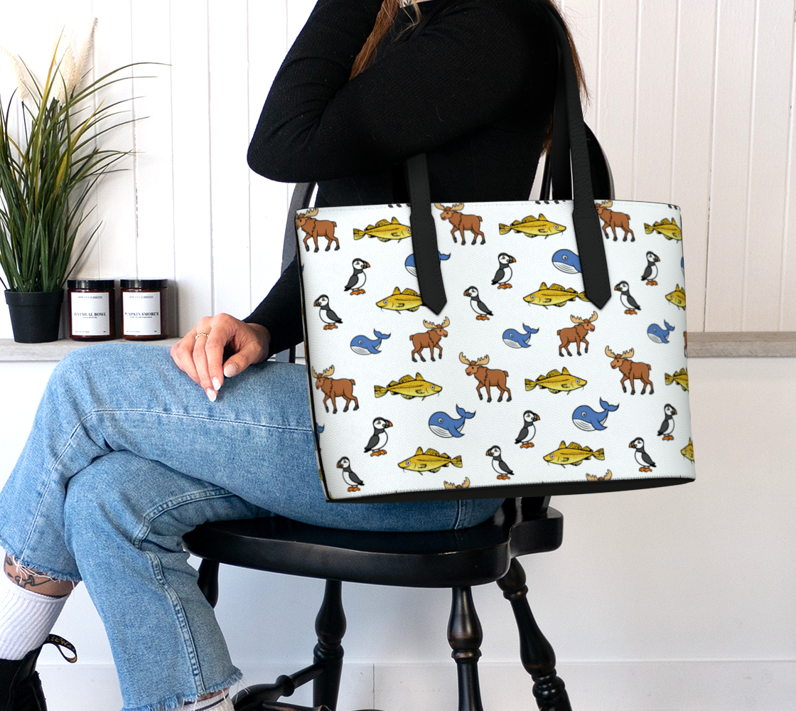 238 NL Critters Tote Bag