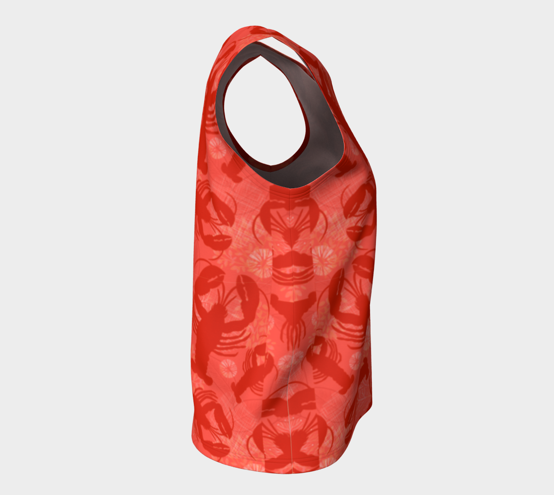 Red Lobster Loose Tank Top