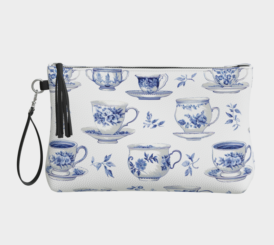 459 Vegan Leather Clutch Bag