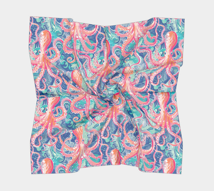 octopus square scarf