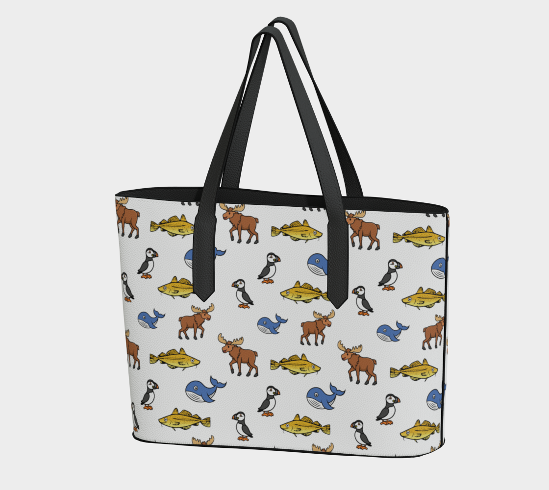 238 NL Critters Tote Bag