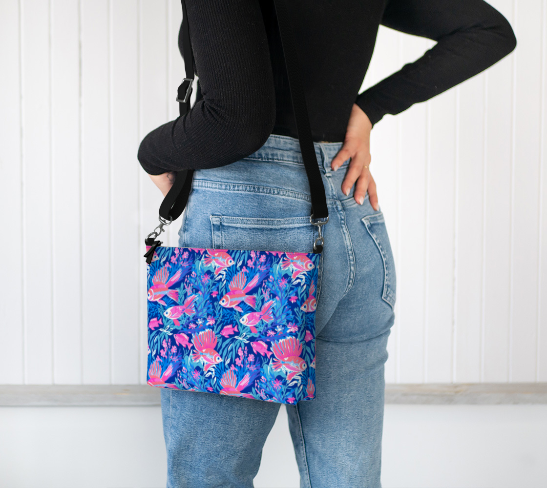 800 Vegan Leather Crossbody Purse