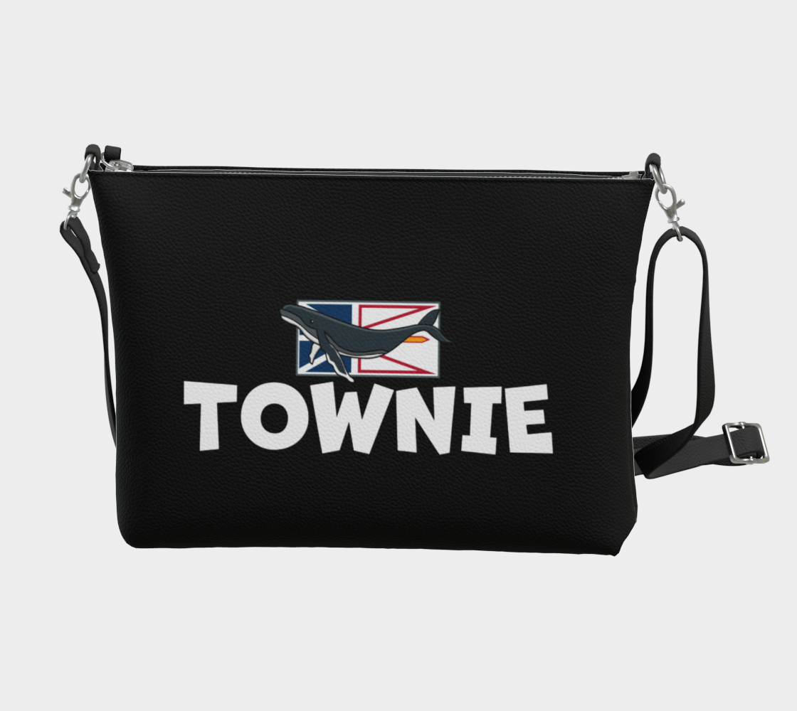 Townie Vegan Leather Crossbody Purse