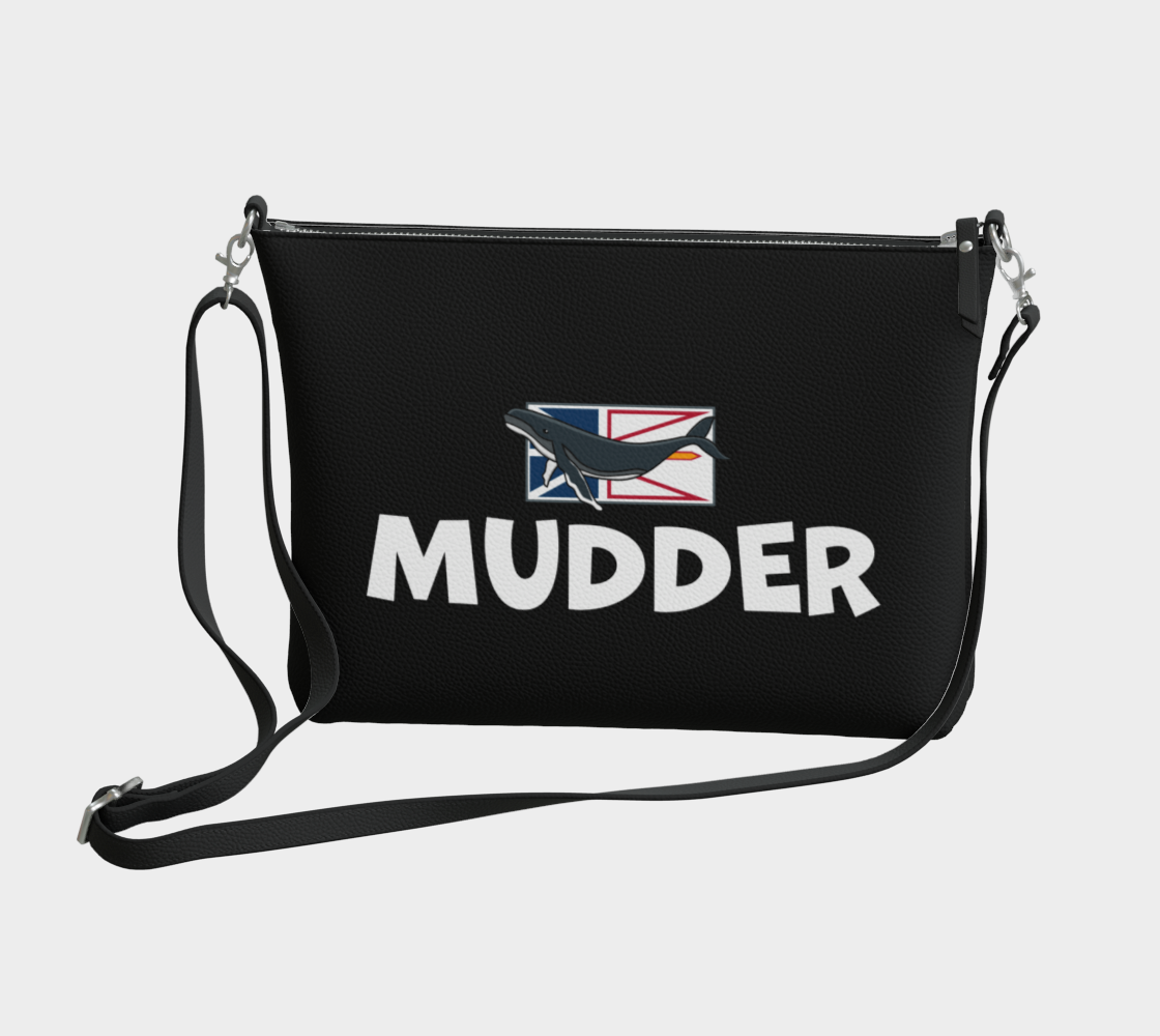 Mudder Vegan Leather Crossbody Purse