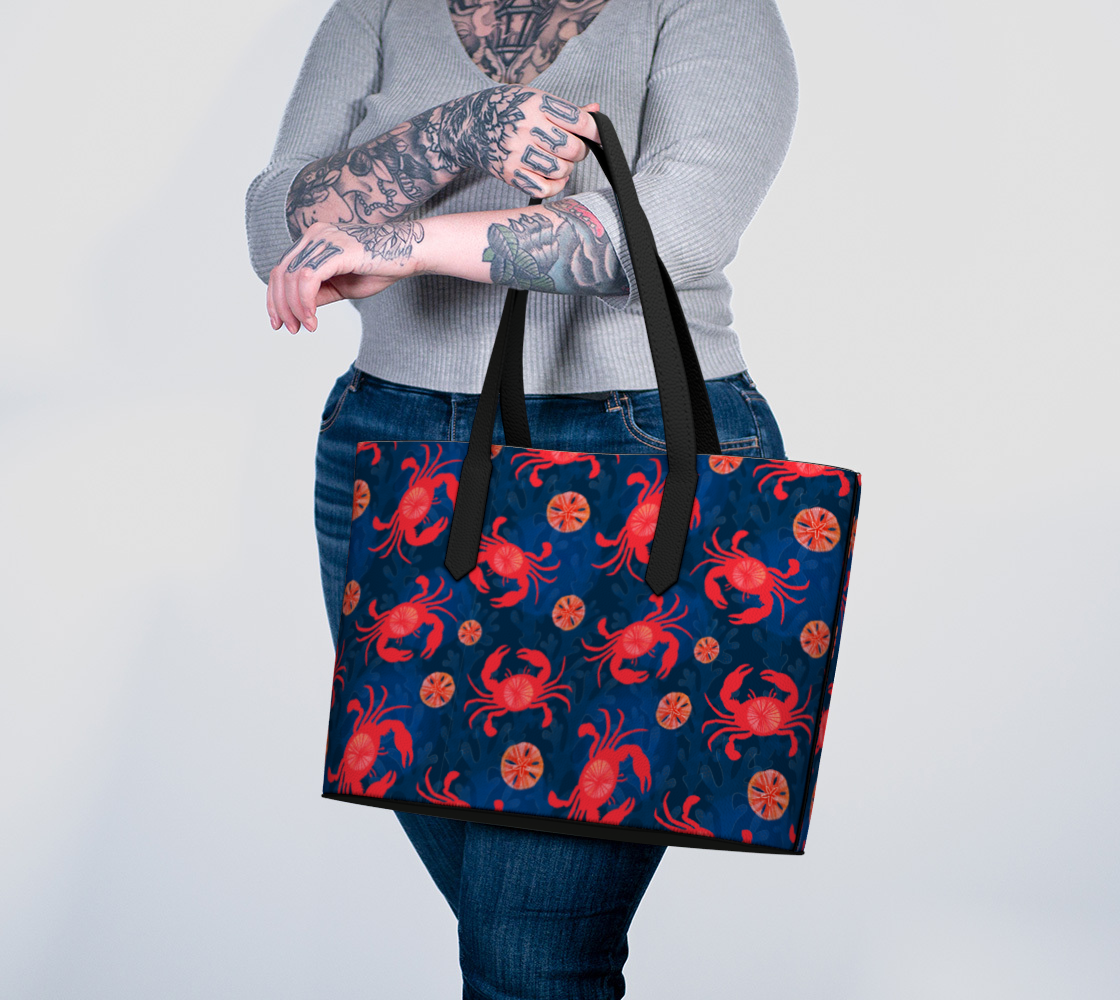 Crab and Sand Dollar Bag 446