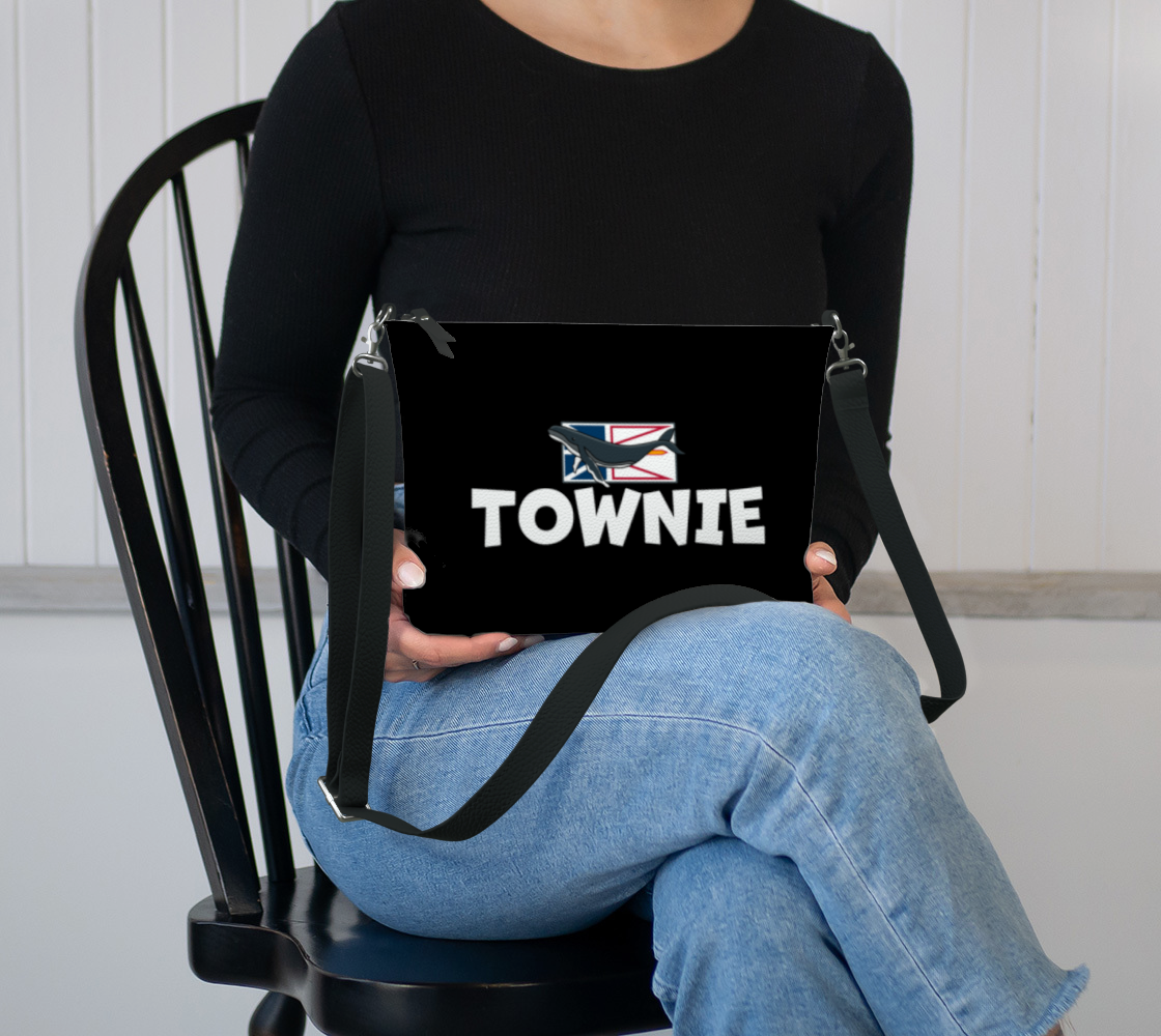 Townie Vegan Leather Crossbody Purse