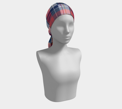 My Red/Blue Pattern Scarf