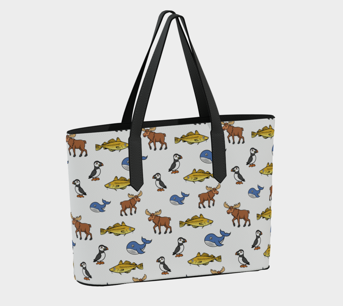 238 NL Critters Tote Bag