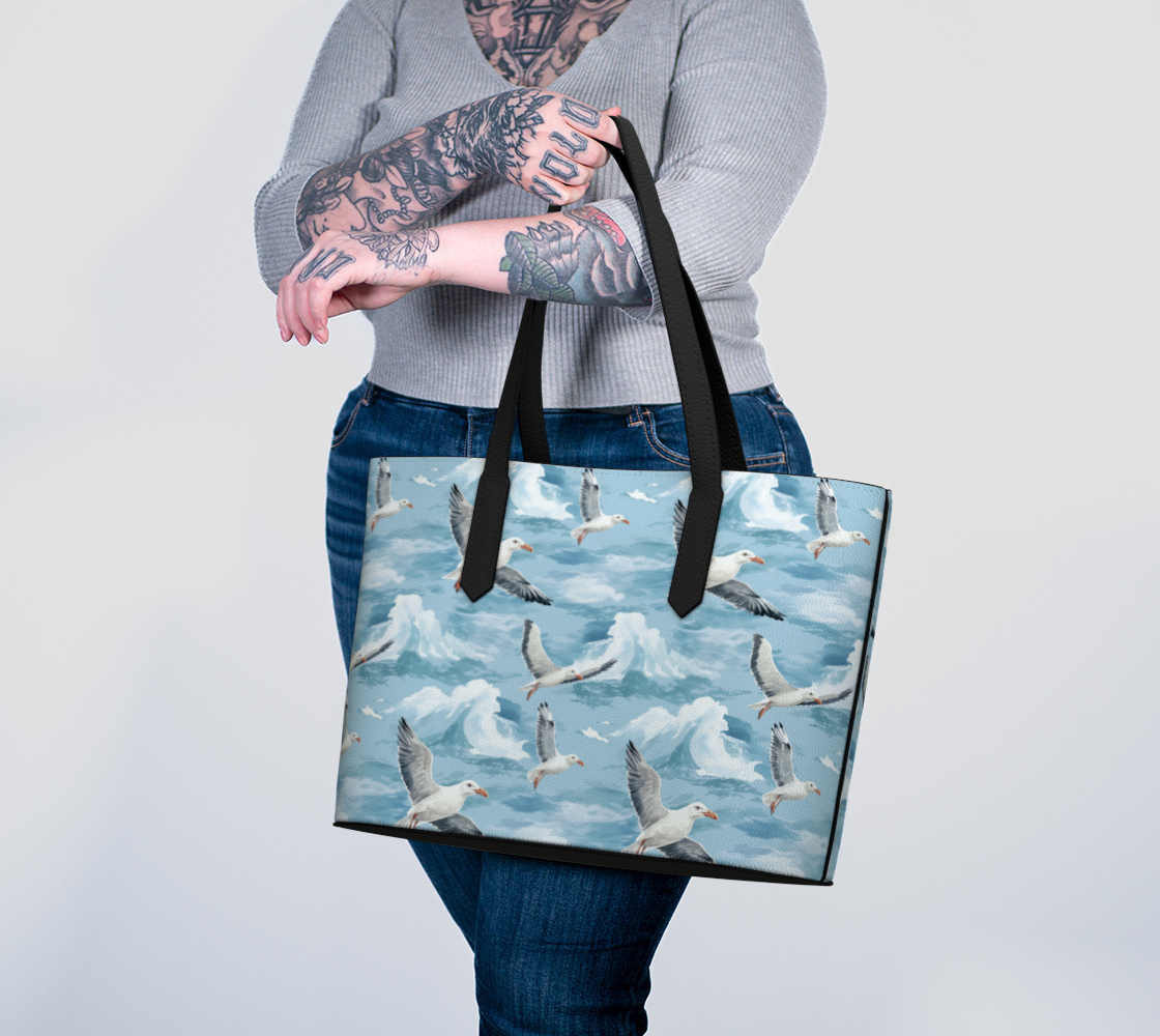 Seagull Vegan Leather Tote