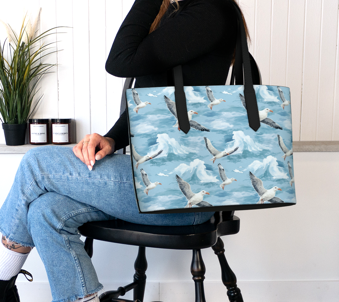 Seagull Vegan Leather Tote