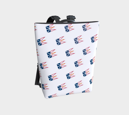 Newfoundland Flag Vegan Leather Backpack