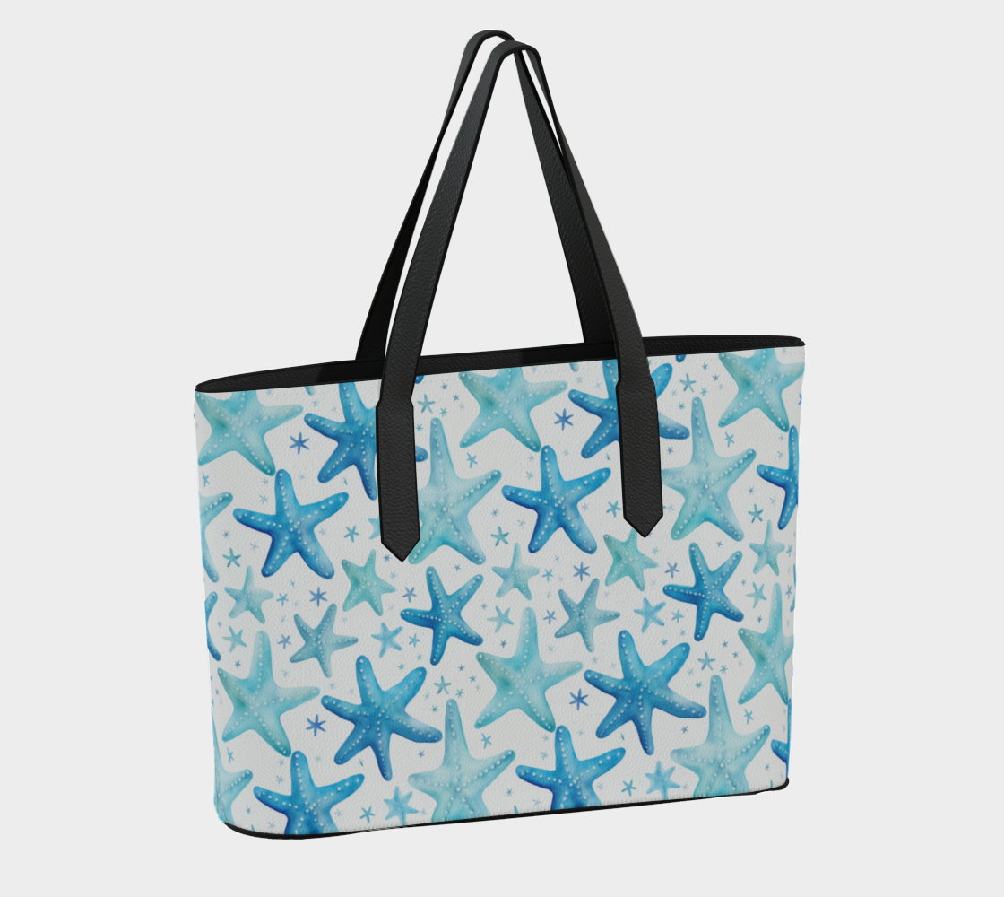 500 Starfish Vegan Leather Tote Bag