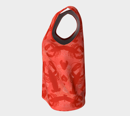 Red Lobster Loose Tank Top