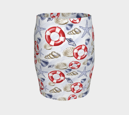 Nautical Watercolor Capris